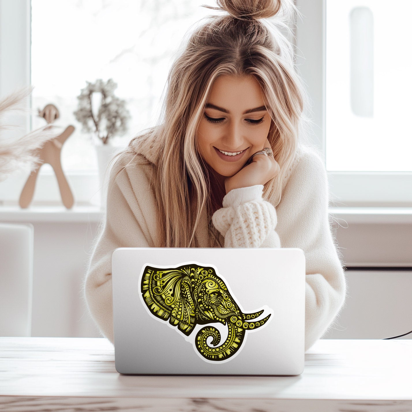 Golden Elephant - Decal